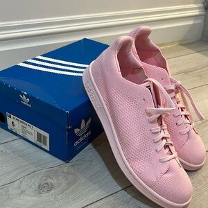 *NW box* Adidas Stan Smith PK J Pink knit |US 6| Semi Pink Glow' S80064